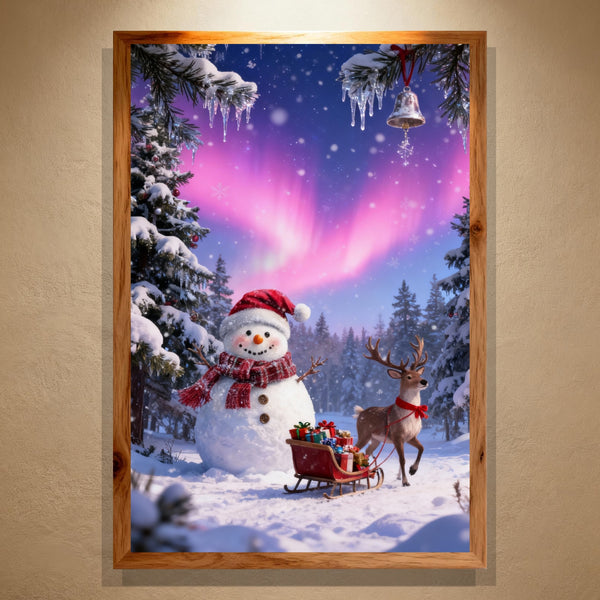 Paint by Numbers：Snowman’s Magical Christmas