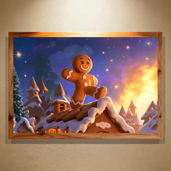 Paint by Numbers：Gingerbread Man's Big Adventure