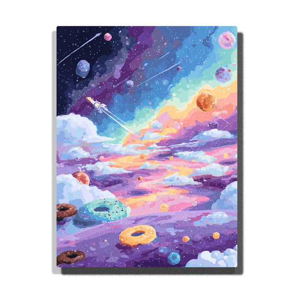 Sweet Galaxy Journey – Kids Paint by Numbers Kit | PaintEasy