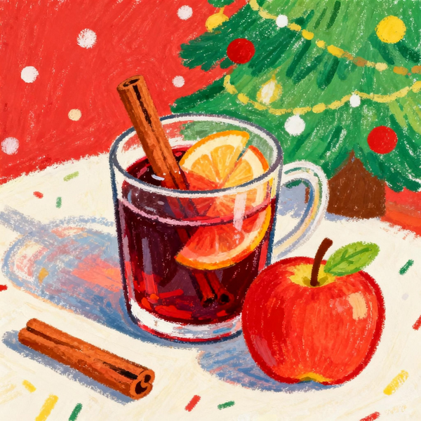 Paint by Numbers: Taste Landmark of Warm Winter Time