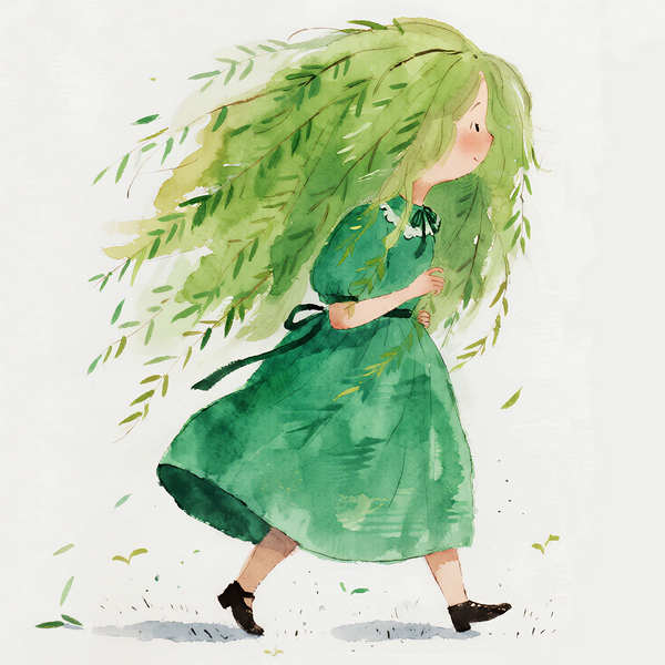 Paint by Numbers: The Girl with Willow Hair