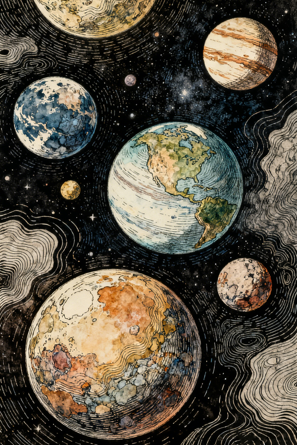 Paint by Numbers：The Poem of the Cosmos