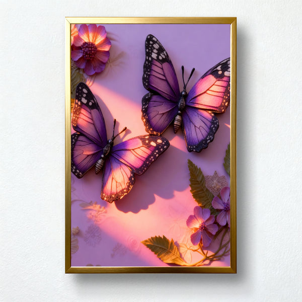 Twilight Blossom Wings Paint by Numbers Kit | PaintEasy