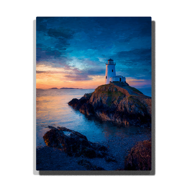 Wales Coastal Lighthouse – UK Paint by Numbers Kit | PaintEasy