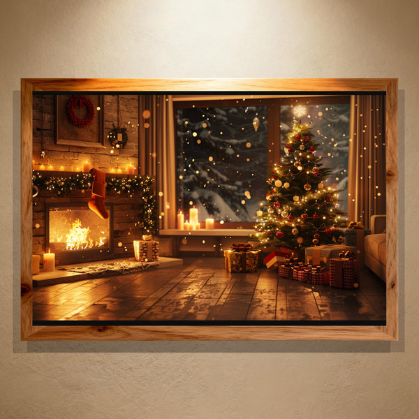 Paint by Numbers：Warm Fireplace & Gifts