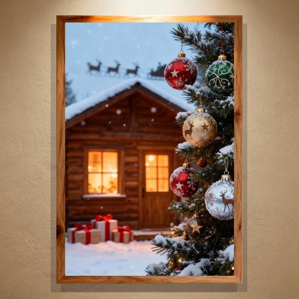 Paint by Numbers：Warm Room & Snow View