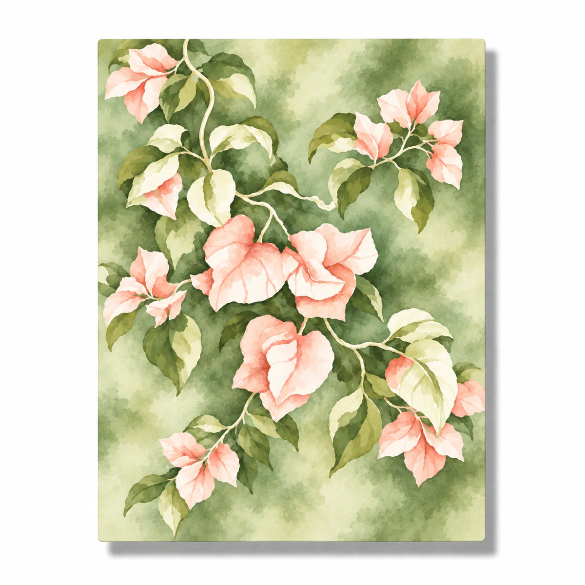 Soft Pink Bougainvillea paint by numbers product