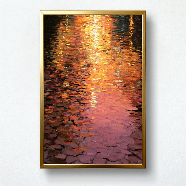 Golden Reflections – Sunset Glow Paint by Numbers Kit | PaintEasy