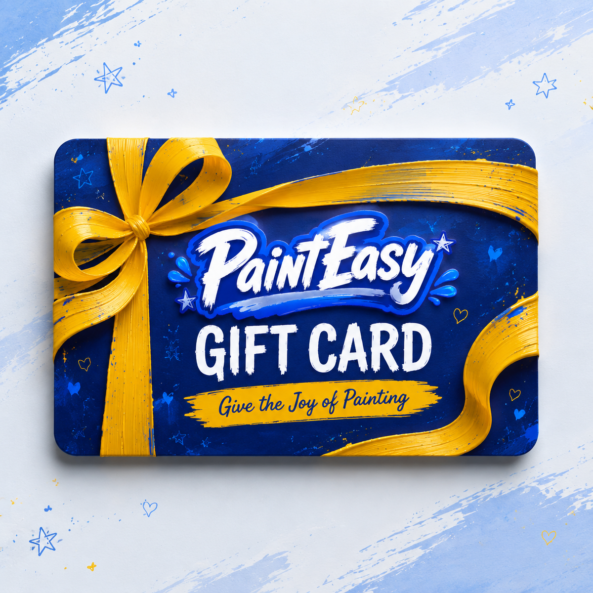 PaintEasy Classic digital gift card design